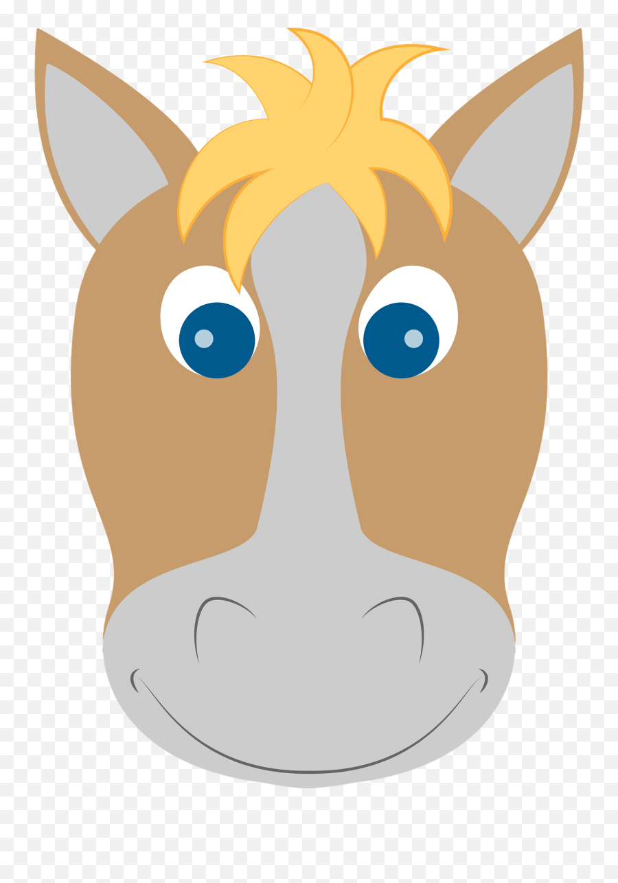 Horse Face Clipart - Horse Face Clipart Emoji,Horse Head And Arm Emoji
