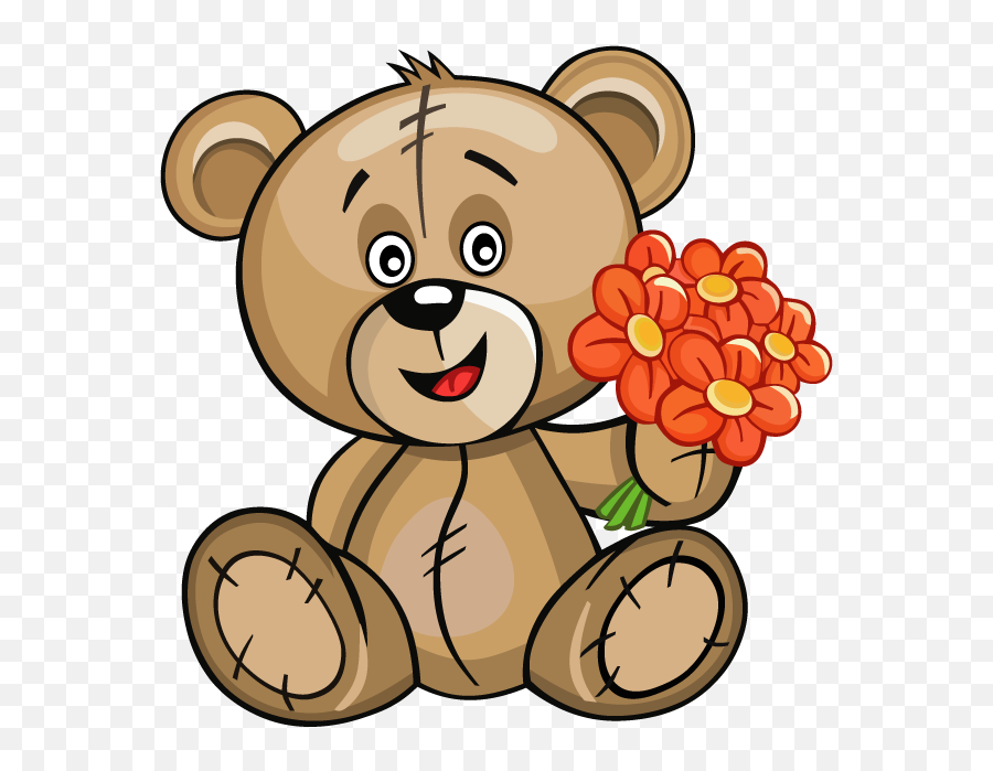 Huge Teddy Bear By Evgeny Kopytin - Happy Emoji,Bear Emotions