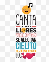 Vinilo Letra Canción Cielito Lindo - Goldcrest Films Emoji,Canciones Con Emojis