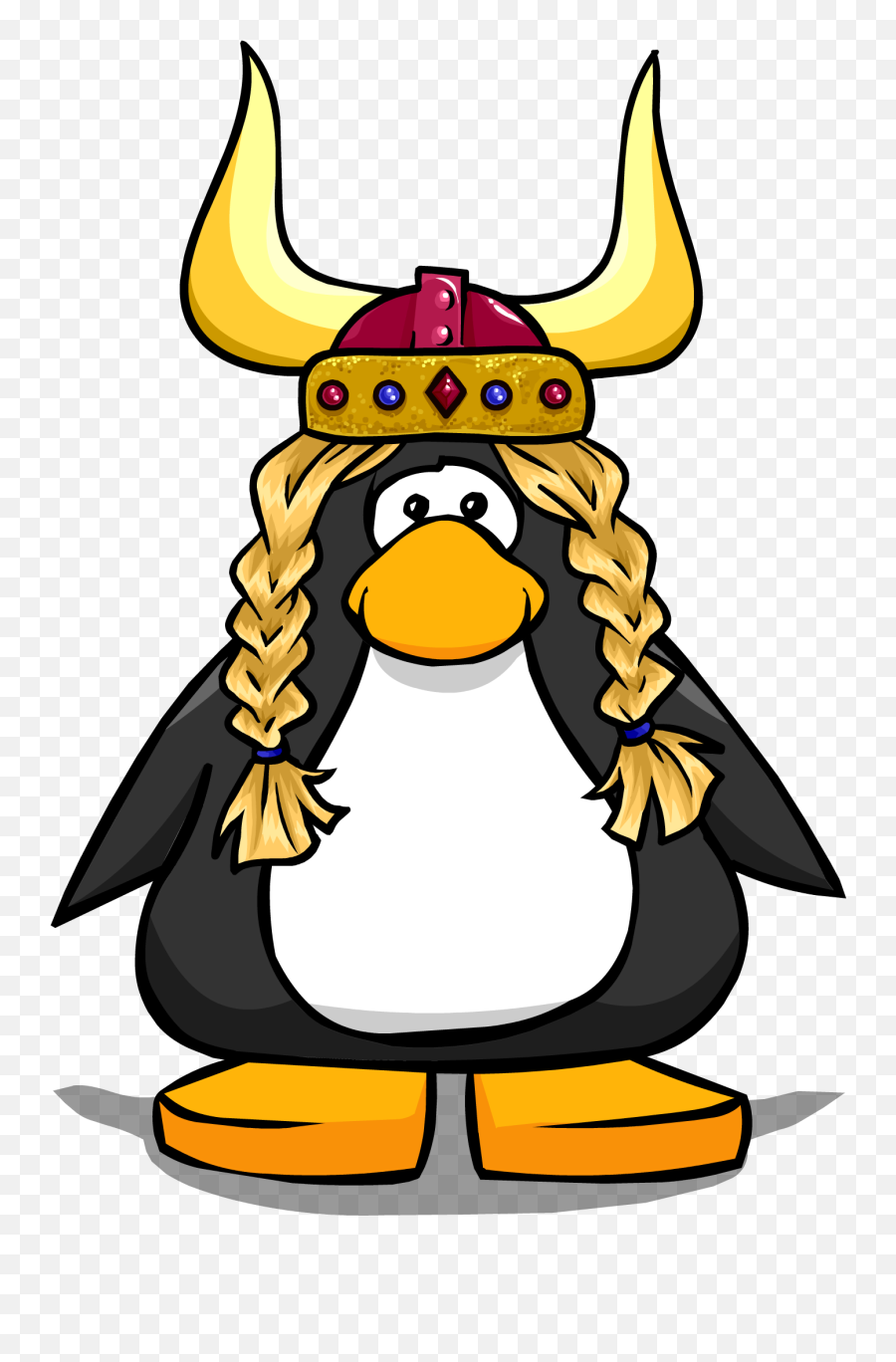 Jewelled Viking Helmet Club Penguin Wiki Fandom - Club Penguin Octopus Hat Emoji,Horn Music Notes Emoji