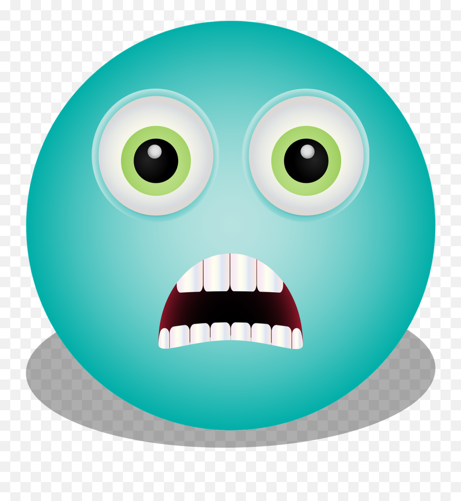 Graphic Horrified Smiley Emoji - Free Vector Graphic On Pixabay Horrified Emoji,Smiley Emoji