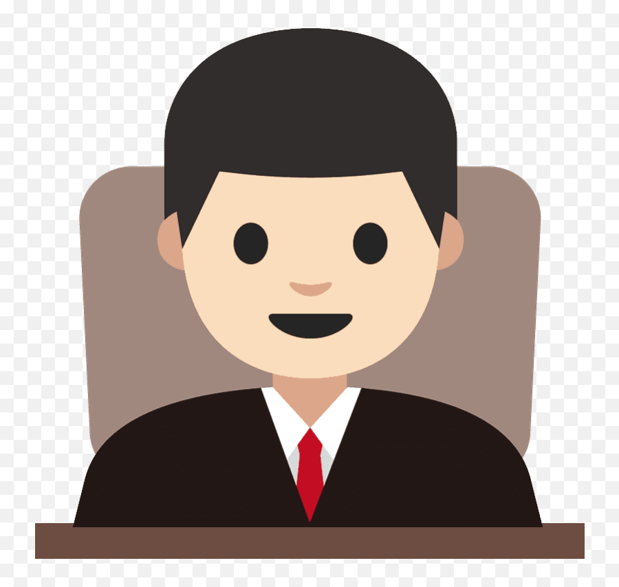 Man Judge Emoji Clipart - Clip Art,Telecharger Emoji