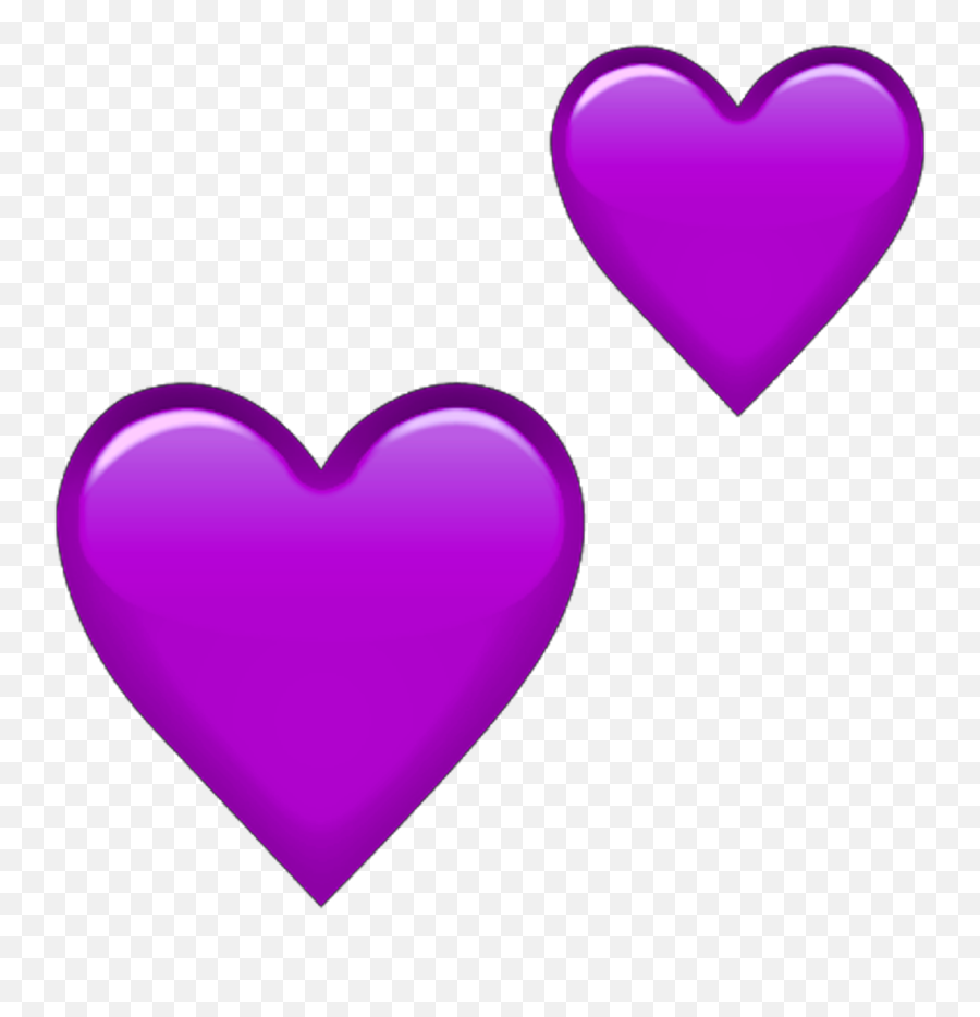 Red Double Heart Emoji Transparent Png - Emoticones De Corazones En Png,Emoticon Amor