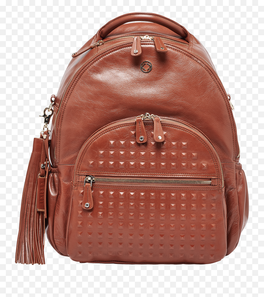 Studded Leather Backpack - Solid Emoji,Backpacks Bags Crossbody Shoulder W Emojis