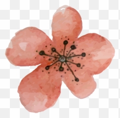 Flower Pink Flores Acuarela Acuarella Sticker By - Girly Emoji,Acuarela Emojis