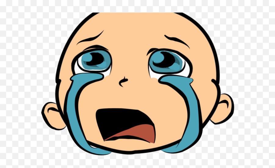 Download Crying Clipart Hurt Girl - Cartoon Crying Png Emoji,Baby Girl Emoji Transparent Background