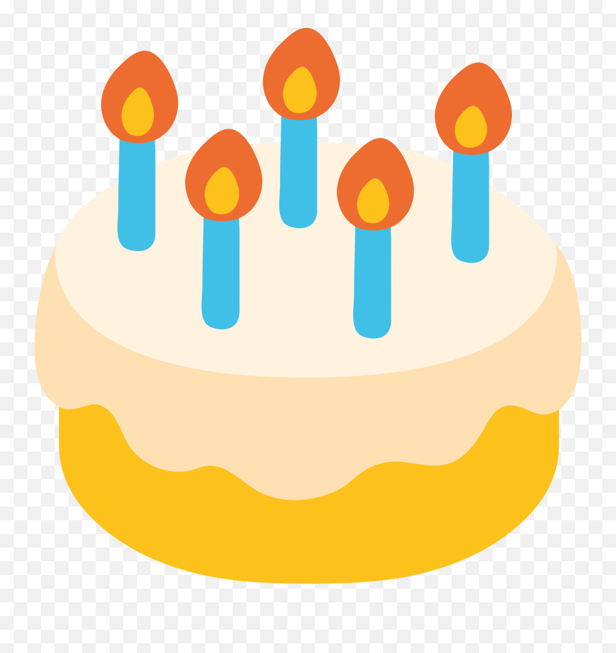 Birthday Cake Emoji Clipart - Whatsapp Birthday Cake Emoji,Birthday Emoji