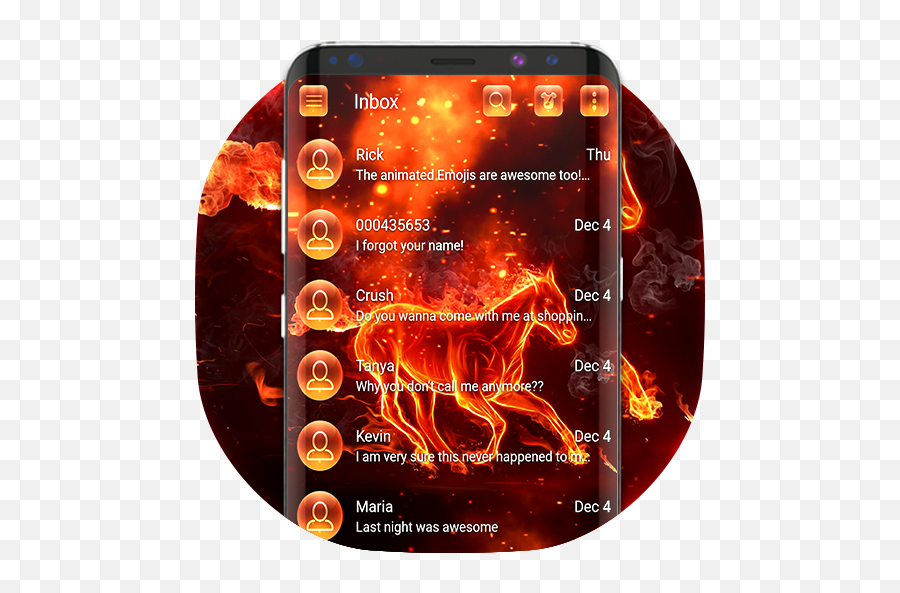 Download Fire Horse Sms On Pc U0026 Mac With Appkiwi Apk Downloader - Fire Horse Emoji,Horse Emojis