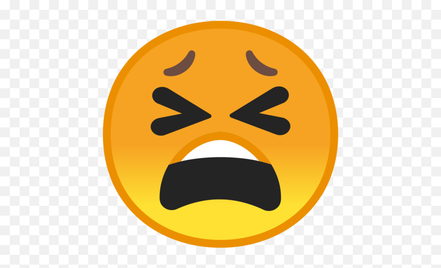 Tired Face Emoji - Google Tired Face Emoji,Android Lollipop Emojis