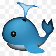 Download Spouting Whale Emoji - Whale Emoji,Emoji Whale Images Cartoon