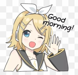 Rin U0026 Len Pom 2 Stickers For Whatsapp - Kagamine Rin Pom Ver Emoji,Animated Pom Pom Emoticon Bears
