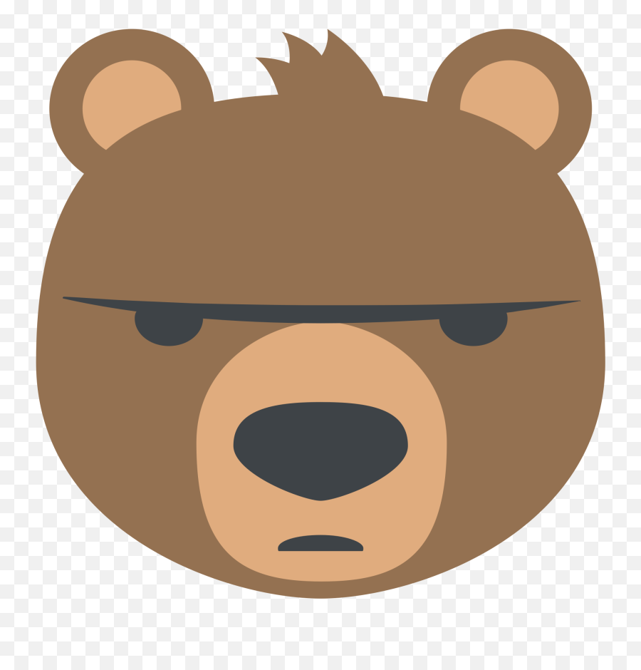 Bear Face Emoji For Facebook Email Amp - Happy,Facebook Dog Emoji