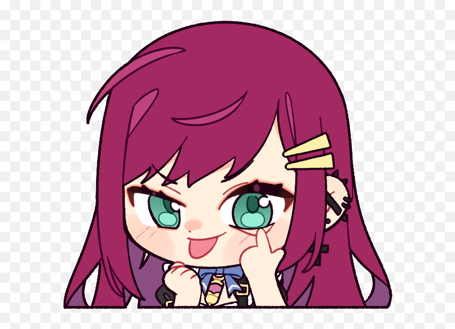 Mai - Girly Emoji,Love Emotion Chibi