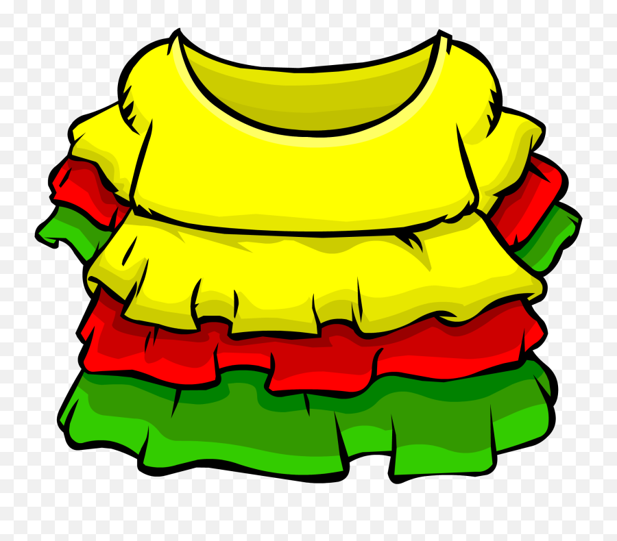 Flamenco Dress Club Penguin Wiki Fandom - Yellow Dress Club Penguin Emoji,Flamenco Dancer Emoji
