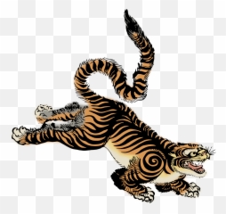 Sumatran Tiger As A Clipart Free Image - Japan Tiger Png Emoji,Angry Emotion Tiger Dolls