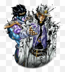 Bizarre Adventure Jojo Bizzare Adventure - Star Platinum Jotaro Kujo Pose Emoji,Crazy Diamond Jojo Emotion