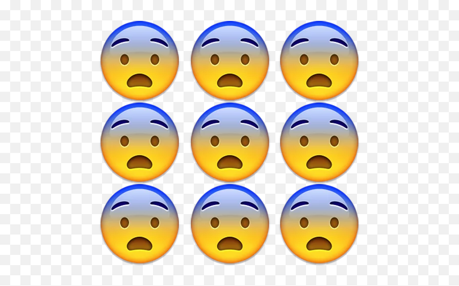 Sticker Maker - Emoji Grid Happy,Im Done Crying Emoji