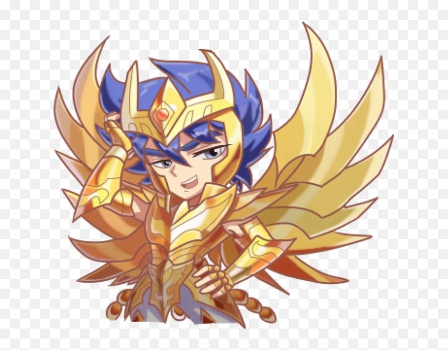 Saint Seiya Awakening - Saint Seiya Kotz Chibi Emoji,Emojis Estafado