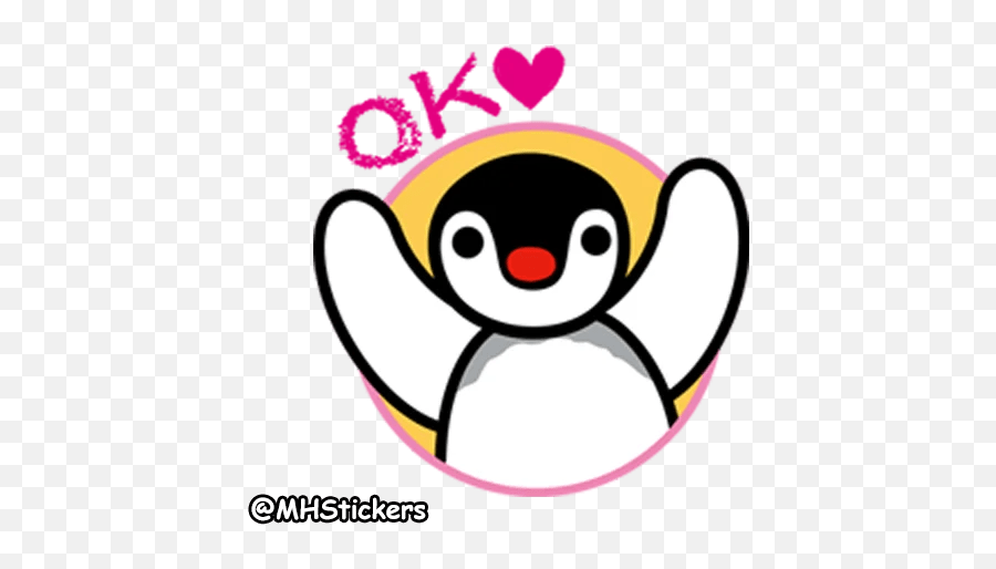 Penguin Stickers - Dot Emoji,Pingu Emoticons