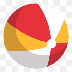 Beach Icon Graphics To Download - Beach Ball Png Vector Emoji,Beach Ball Emoji Transparent