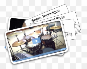 Online Drum Lessions - Band Plays Emoji,Most Emotion Drummer