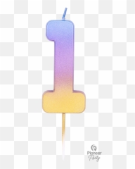 Rainbow Ombre 1 Candle Emoji,Justice Emoji Birthday Plate