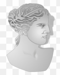 Aphrodite Bust Greek - Free Vector Graphic On Pixabay Emoji,Greek God Goddess Of Emotion