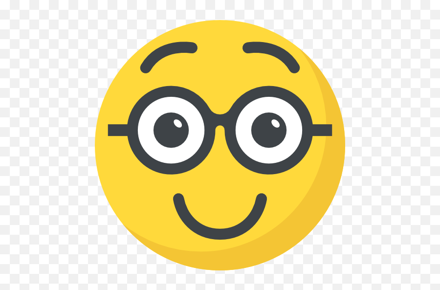 Nerd - Free Smileys Icons Emoji,Nerd Face Emoji Png