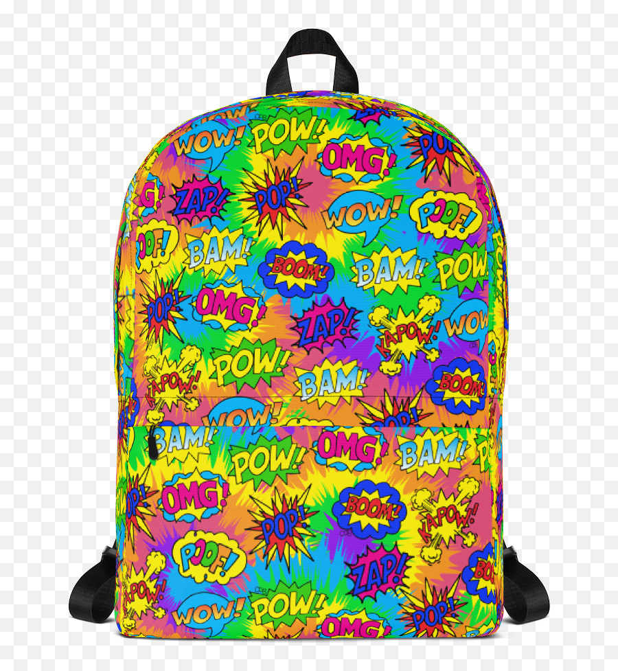 Tie Dye Pop Art Backpack - Backpack Emoji,Emoji Backpack For Sale
