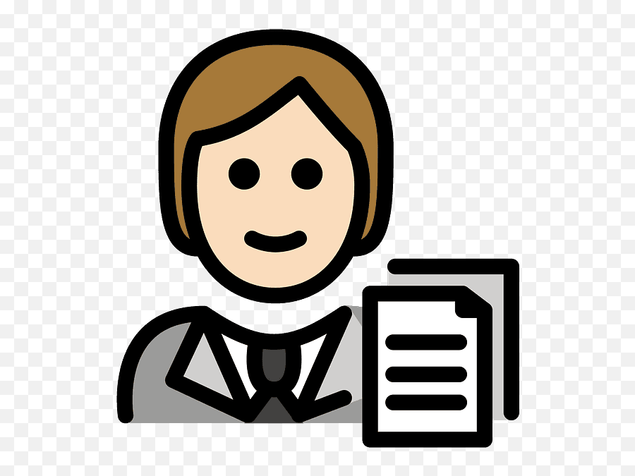 Office Worker Emoji Clipart Free Download Transparent Png,Computer Girl Emoji