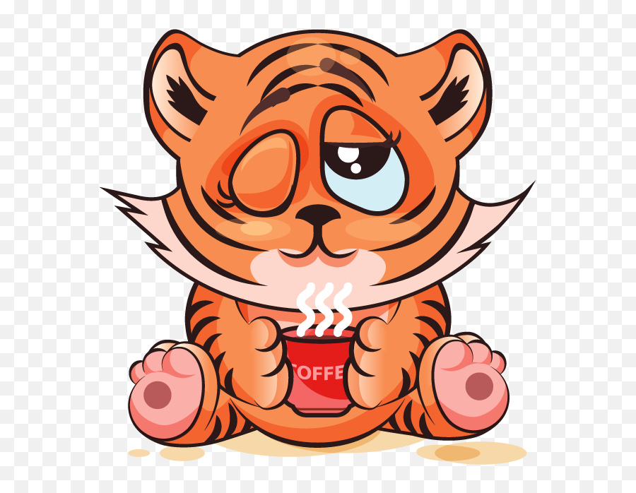 Tiger - Stickers For Imessage By Evgeny Kopytin Emoji,Cat Emoji Pc