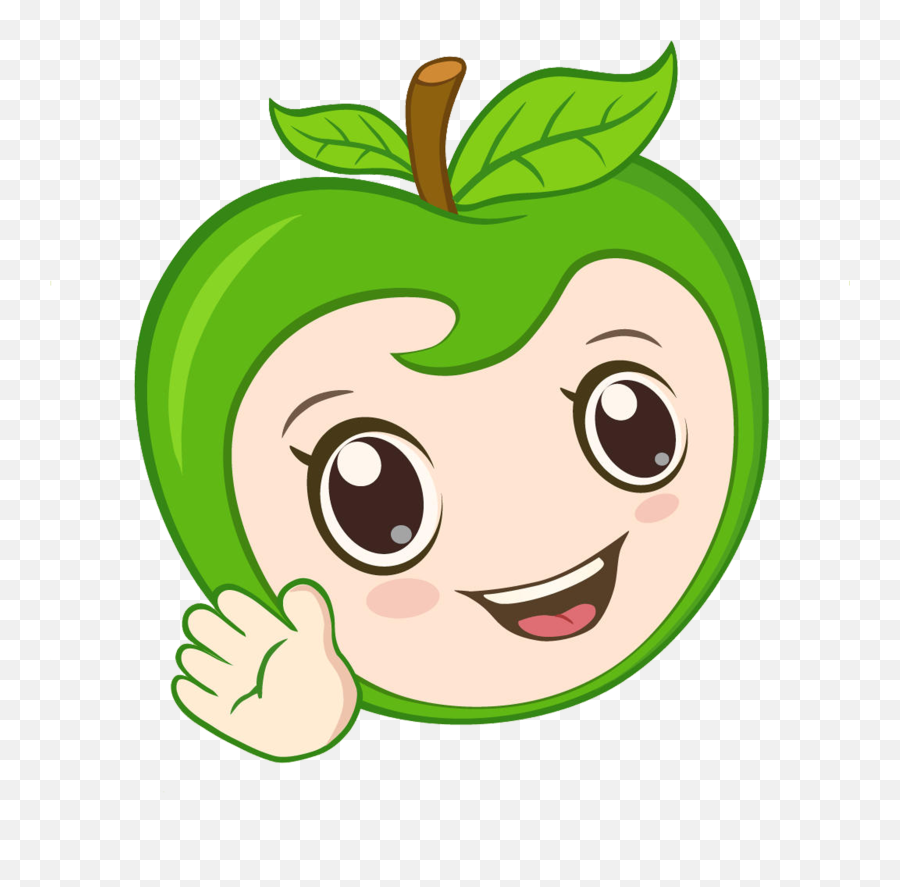 Smiley Clipart Apple Smiley Apple Transparent Free For - Cute Cartoon Apple Clipart Emoji,Mango Emoji Iphone