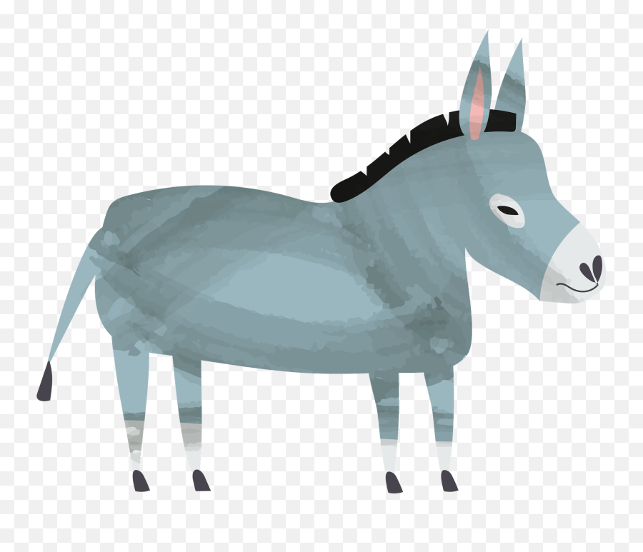 Donkey Clipart - Animal Figure Emoji,Donkey Emoji Download
