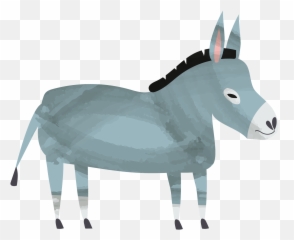 Donkey Clipart - Animal Figure Emoji,Donkey Emoji Download
