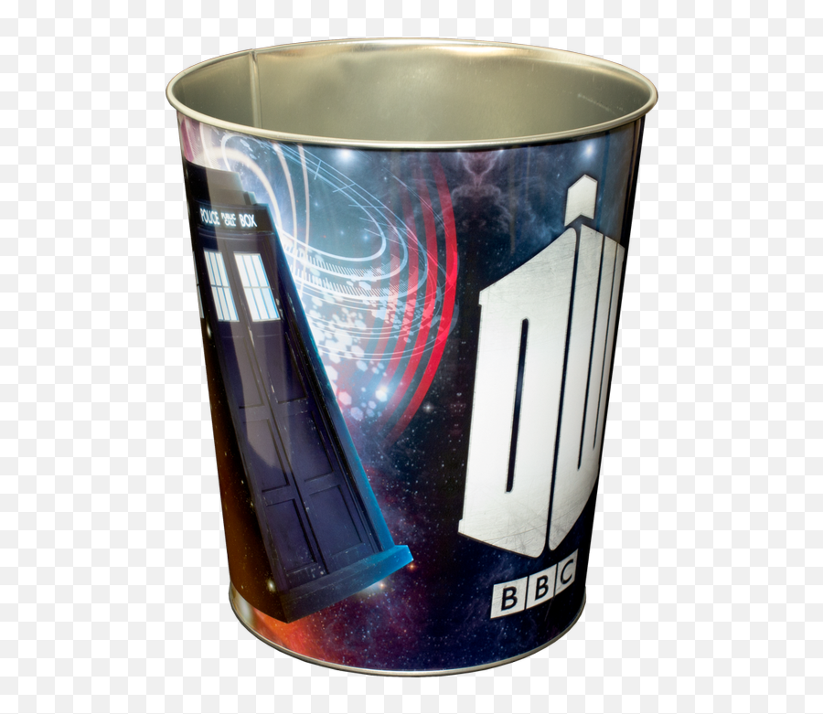 Doctor Who - Tardis And Insignia Rubbish Bin Cylinder Emoji,Tardis Emoticon Facebook