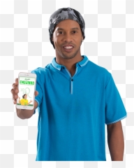 Emojinho By Ronaldinho U2013 Official Emoji App U2013 Emojinho Por - Short Sleeve,Emoji Shorts And Shirt