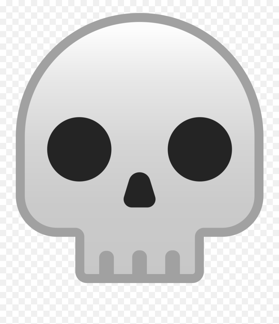 Skull Emoji - Emoji Calavera,Skull Emoji