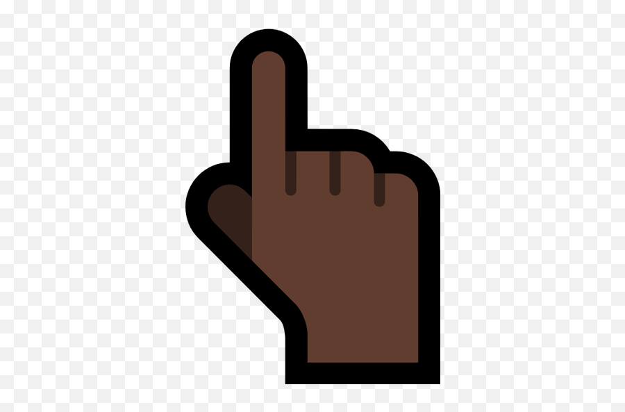 Windows Backhand Index Pointing Up - Sign Language Emoji,Pointing Emoji