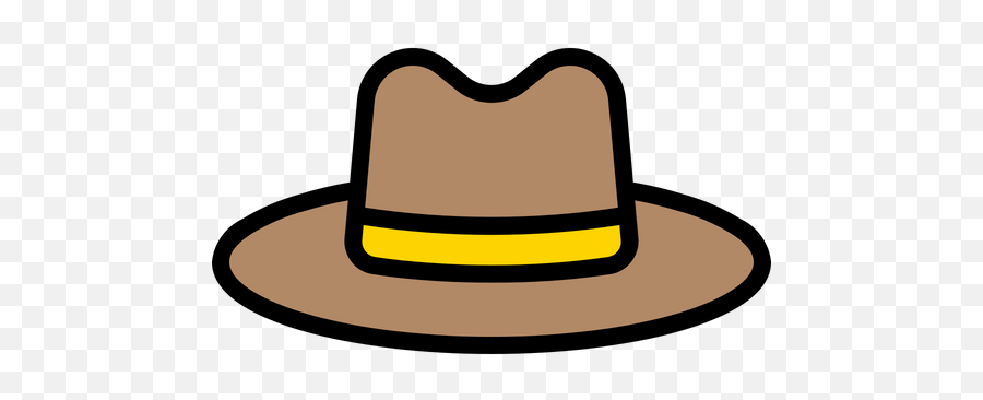 Hat Icon Of Colored Outline Style - Available In Svg Png Costume Hat Emoji,Cowboy Hat Emoji