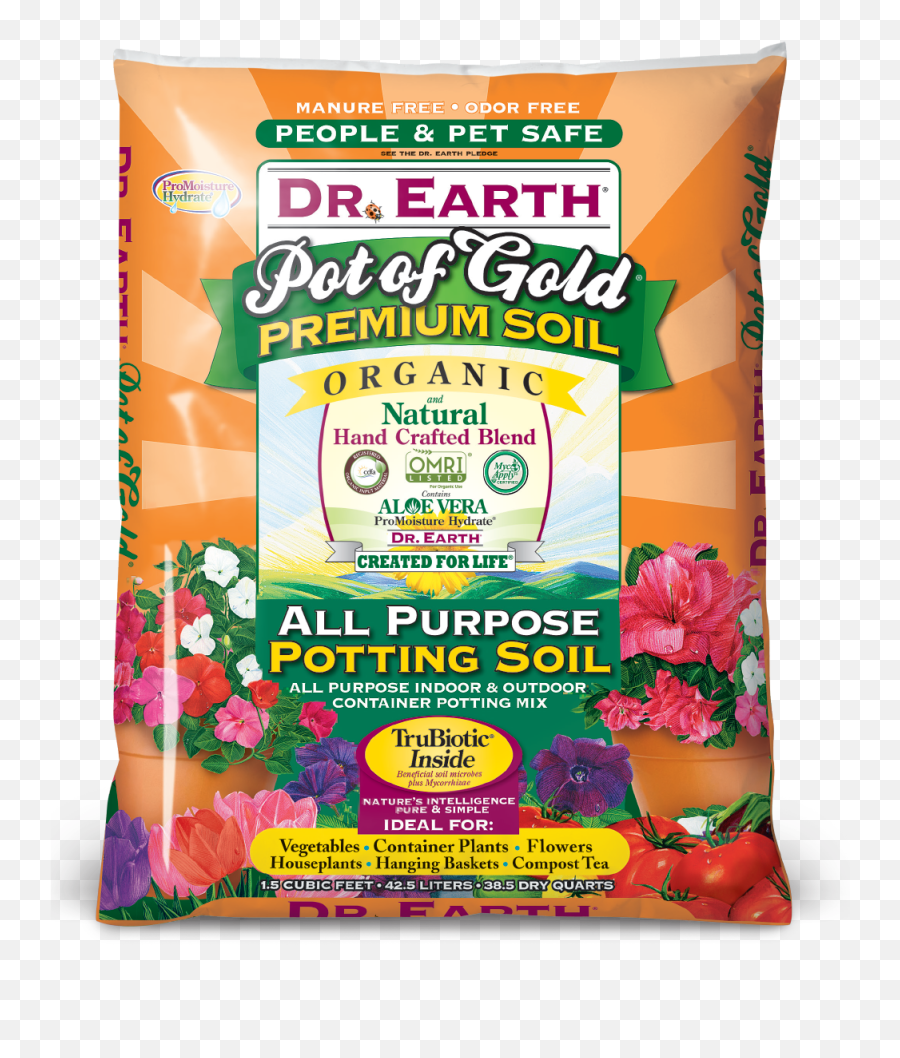 Omri Listed Premium Potting Soil - Dr Earth Soil Emoji,Coleus Emotions Passionate
