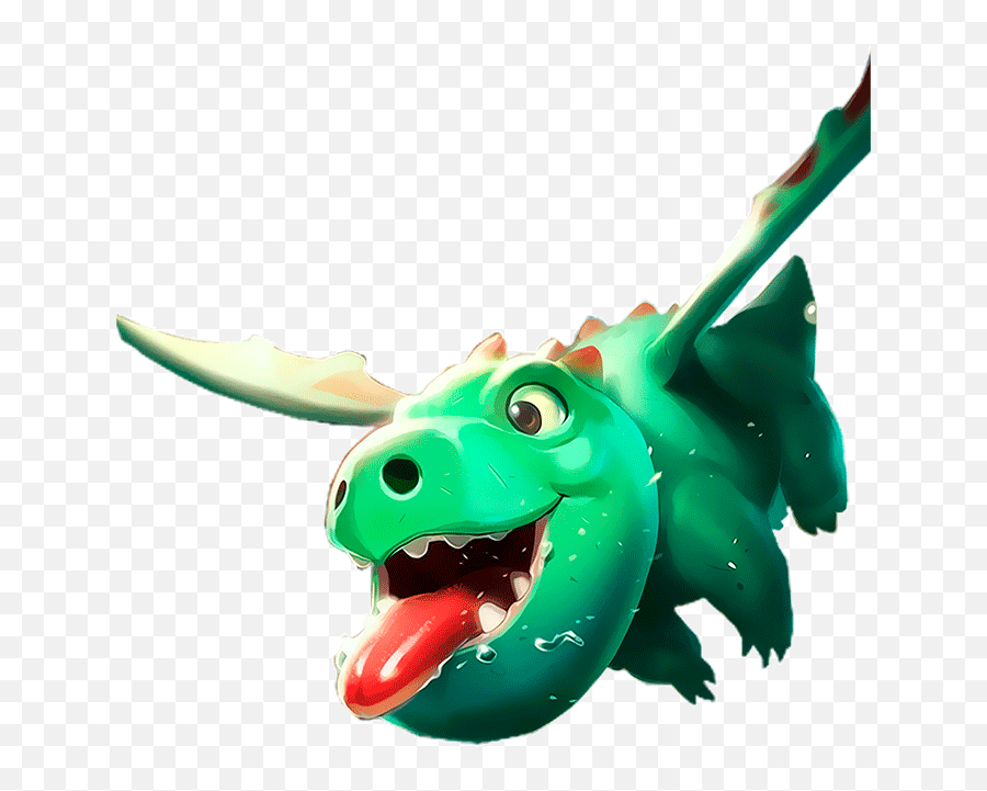 Bebe Dragao Clash Royale Clipart - Clash Royale Baby Dragon Png Emoji,Clash Royale Emojis