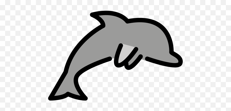 Dolphin Emoji - Delfin Emoji,Dolphin Emoji