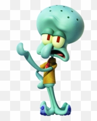 Squidward Tentacles Encyclopedia Spongebobia Fandom - Spongebob Squarepants Squidward Emoji,Npw Emoticon Hair Bobbles Head Bands Set