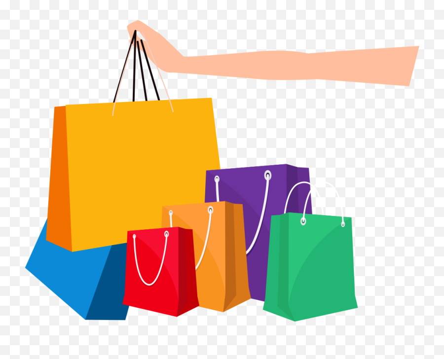 Free Transparent Shopping Png Download - Shopping Bags Clipart Emoji,Shopping Bags Emoji