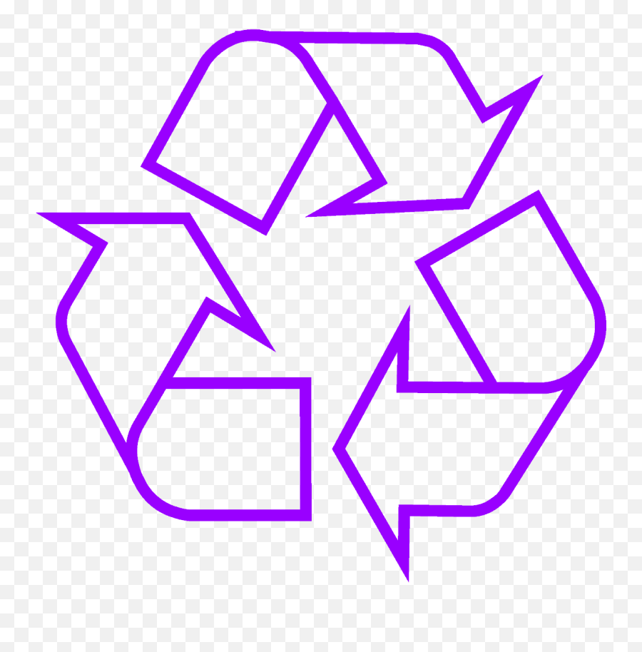 Recycling Symbol - Download The Original Recycle Logo Recycle Sign Clipart Black And White Emoji,Noncopyright Game Emojis