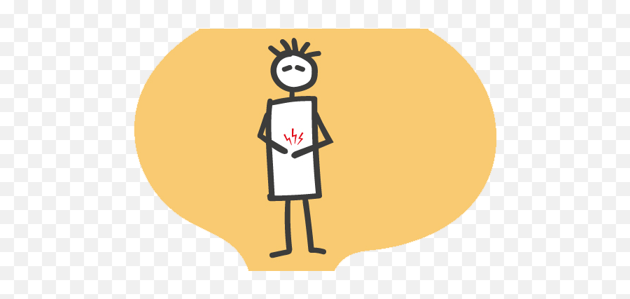We Care Campaign - Illustration Emoji,Abdominal Cramps Emoticon