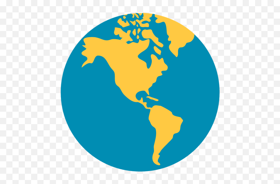 Earth Globe Emoji - Emojis De Whatsapp Planeta,Blue Gradient Emojis