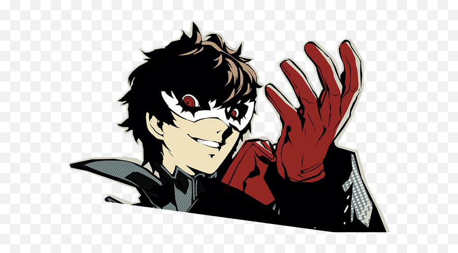 The Phantom Thieves Of - Joker Persona Mask Emoji,Ryuji Persona 5 Emoji Shirt