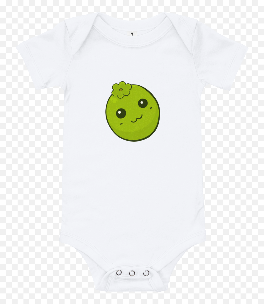 Black Sapote Baby - Short Sleeve Emoji,Infant Emoticon