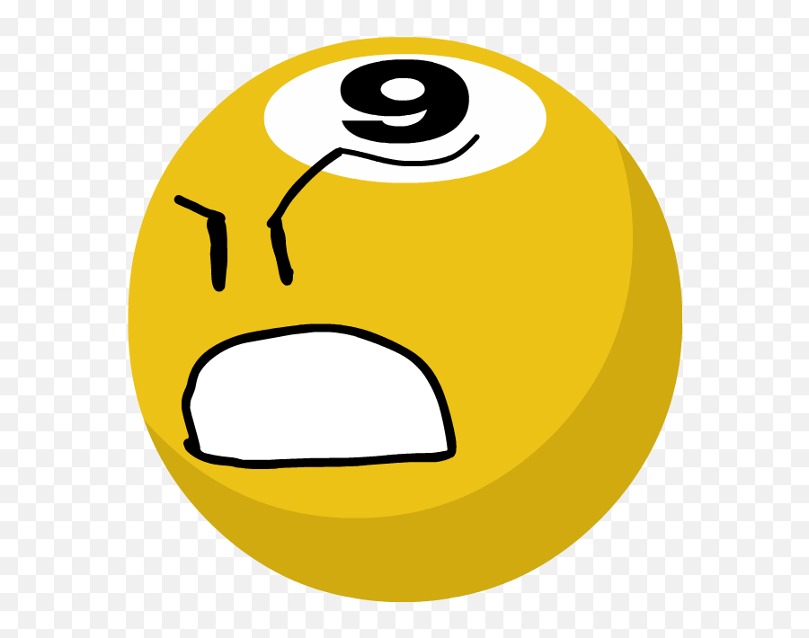 9 Ball Objects Of Objectland Wiki Fandom - Dot Emoji,Green White Orange Ball Emoji